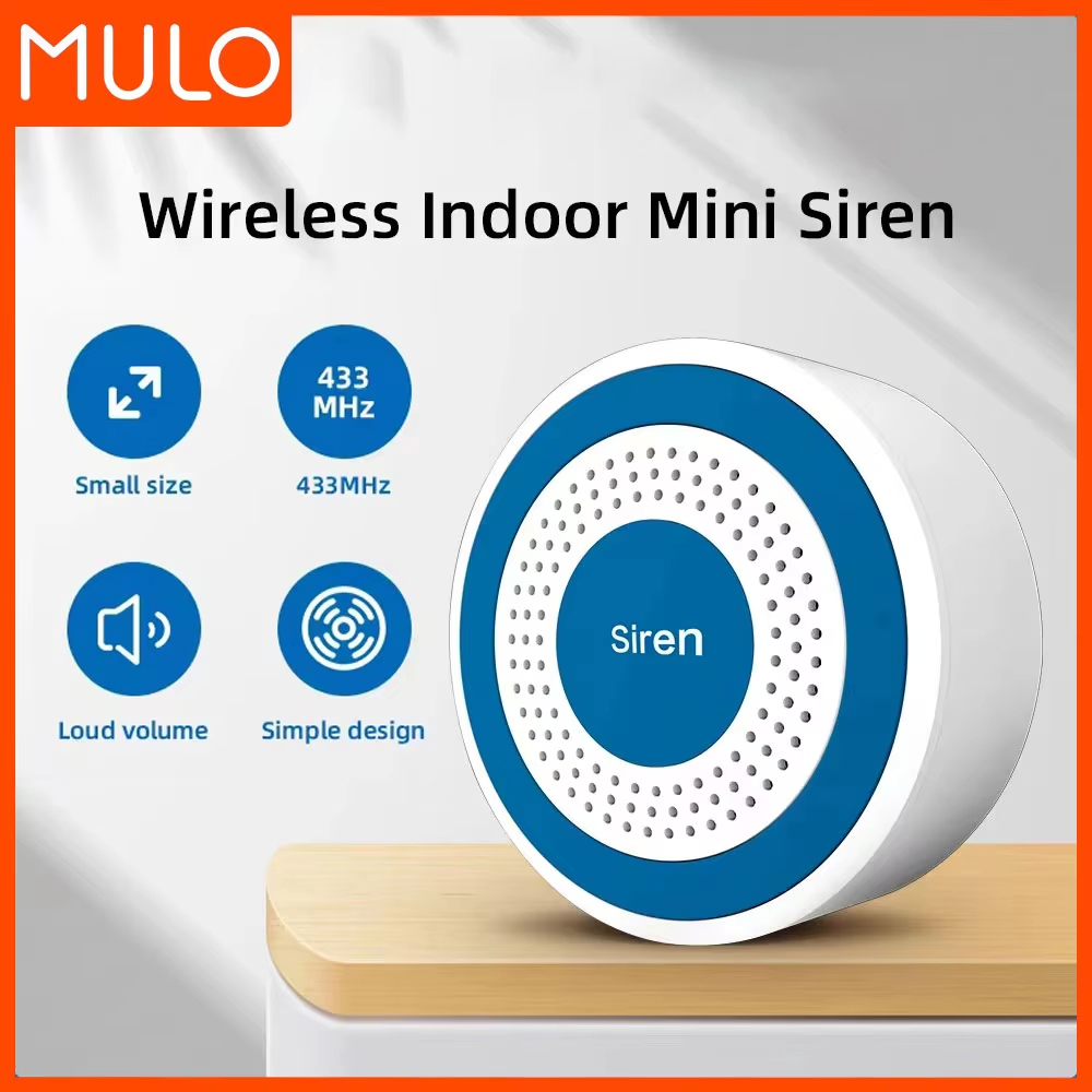 MULO Mini Alarm Siren Wireless - Sim Gsm Alarm ulasan dan harga
