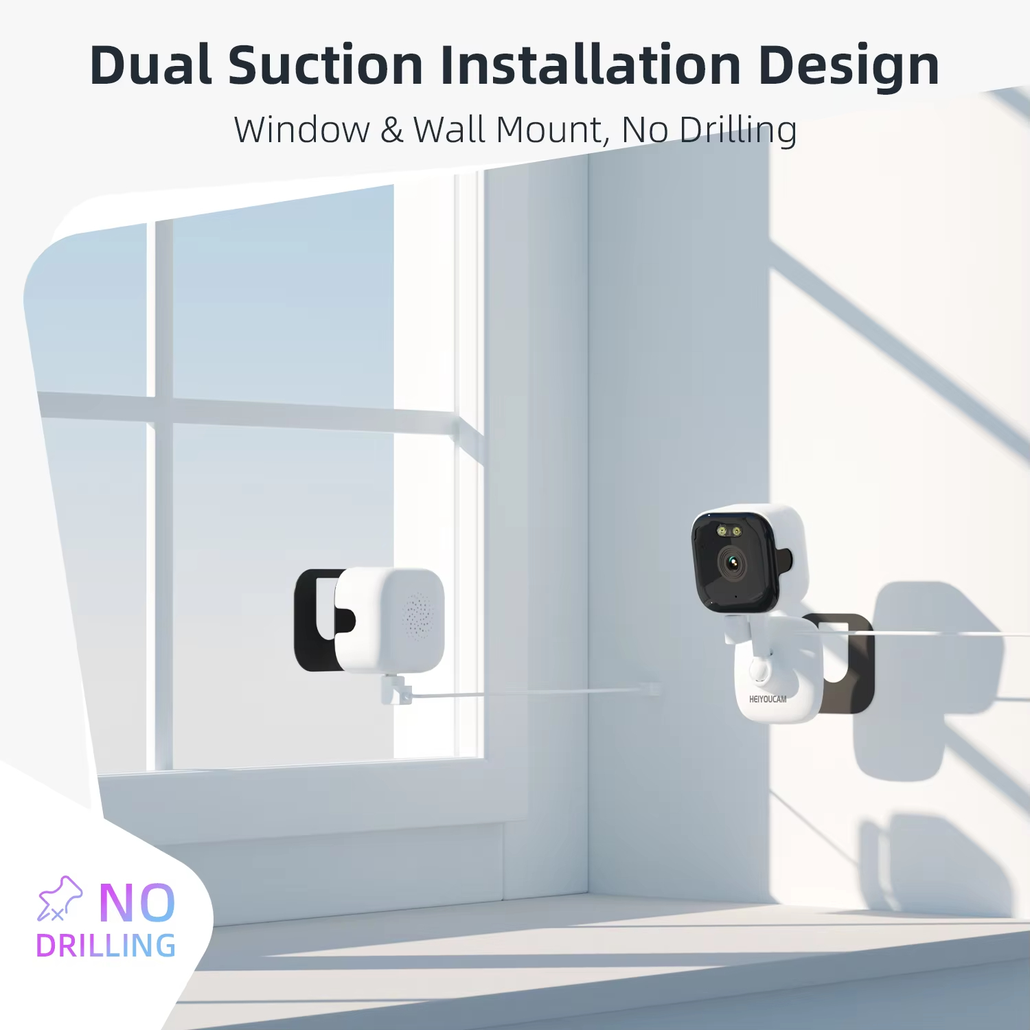 4K Window Camera 5GHz WiFi Ind - Home Security Robot ulasan dan harga
