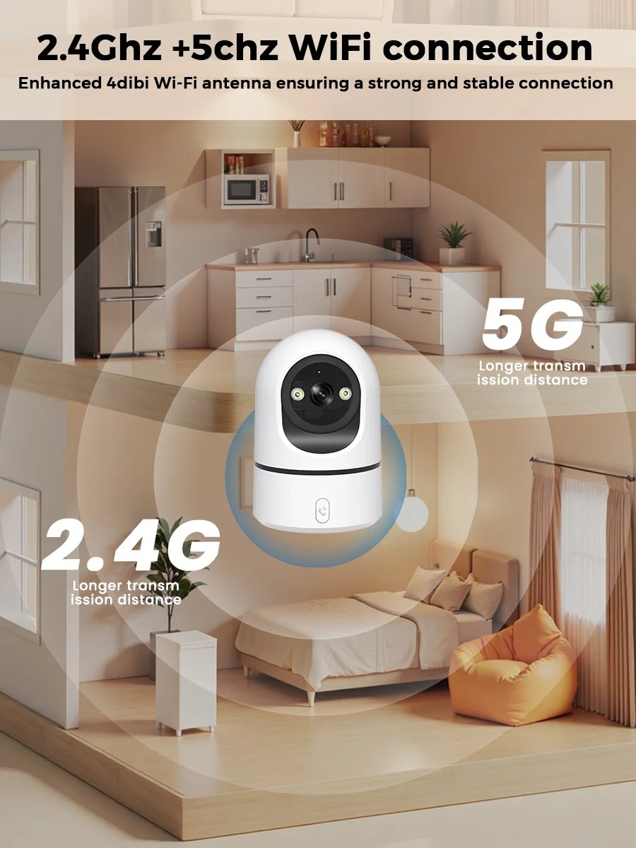 2.4G/5G WiFi Indoor Baby Monit - Eufy Camera E220 ulasan dan harga