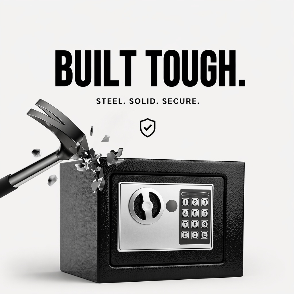 All Steel Electronic Digital K - Home Security Box ulasan dan harga