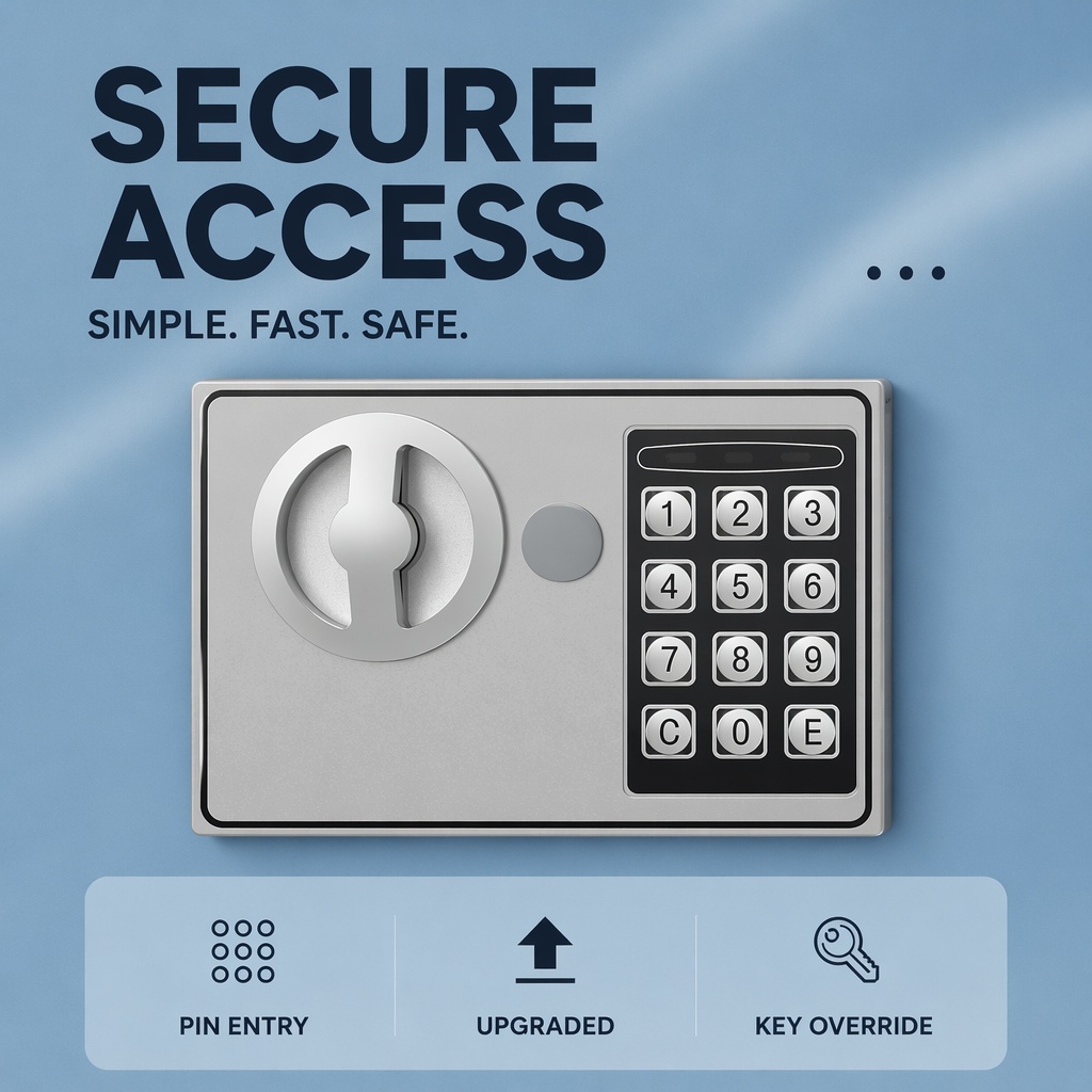 All Steel Electronic Digital K - Home Security Box ulasan dan harga